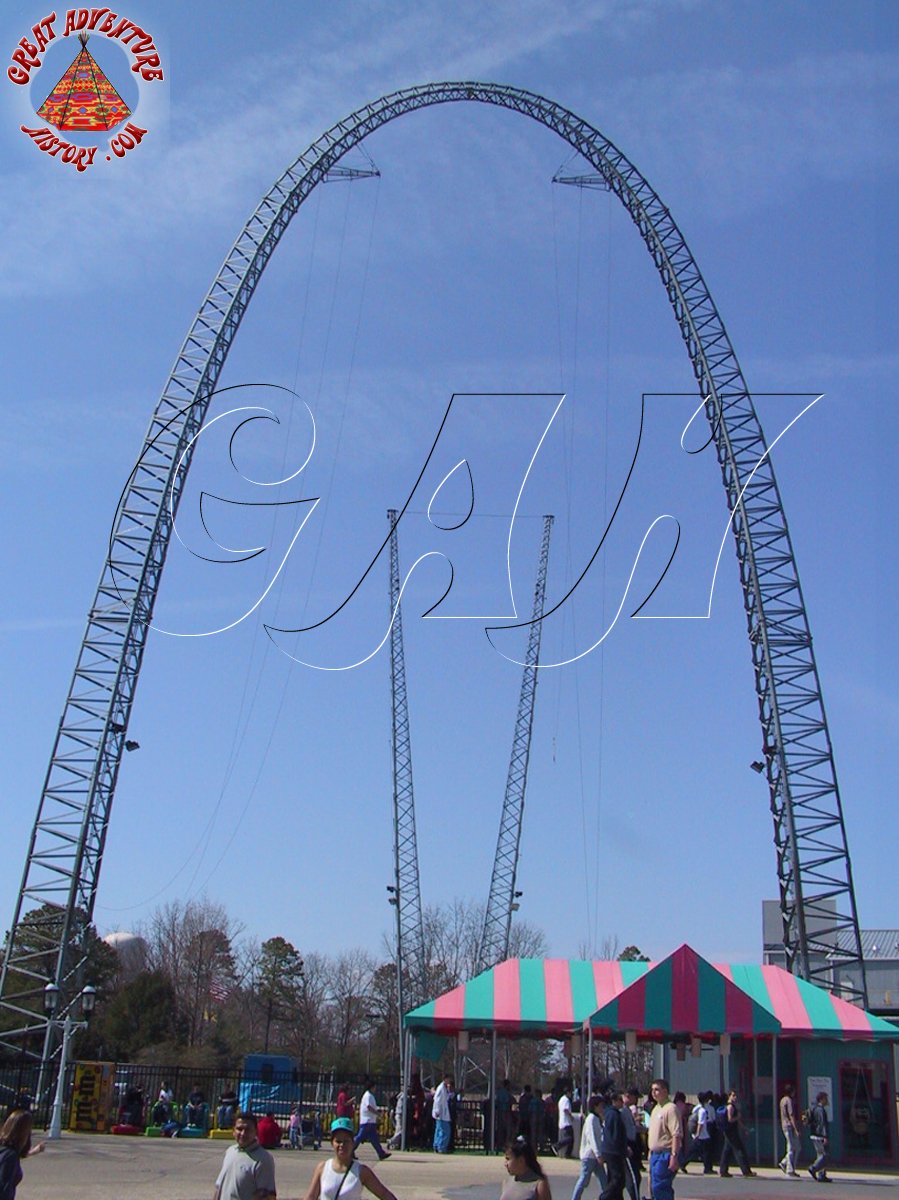 Dare Devil Dive At Six Flags Great Adventure